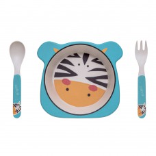 Kit alimentação eco Zebra Girotondo Baby